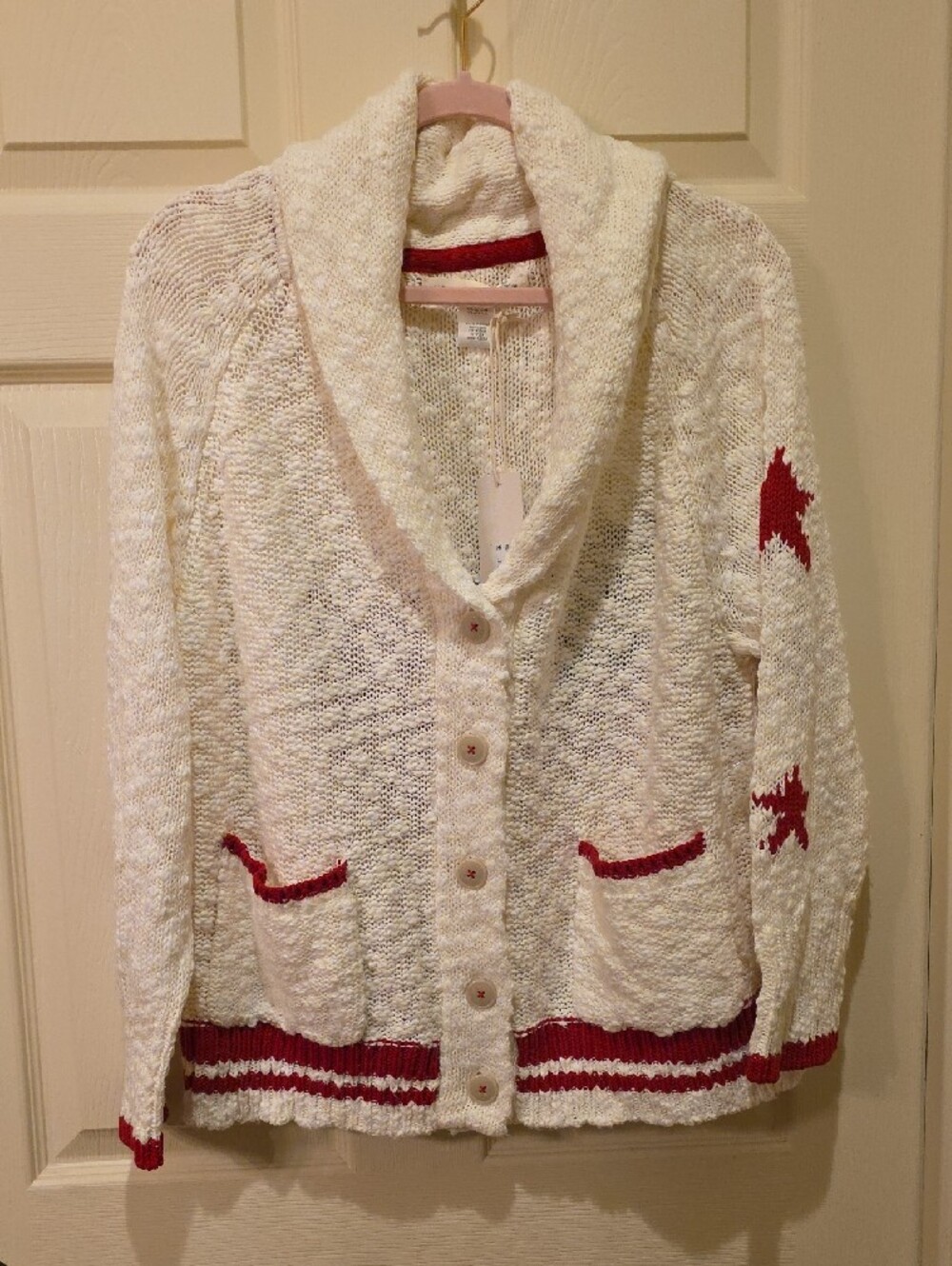 Altar'd State Willa Flag Cardigan - Picture 5 of 13